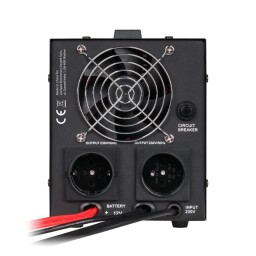Záložný zdroj KEMOT URZ3405B PROsinus-800 prenosný 12V/230V 800VA / 500W čierny